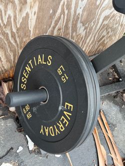 Weights, dumbbells and barbell