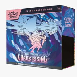 Pokemon Chaos Rising Elite Trainer Box
