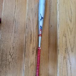Mizuno 32 Inch Youth Bat And Bucket Of Balls