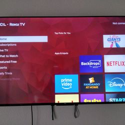 55 inch TCL FLAT SCREEN