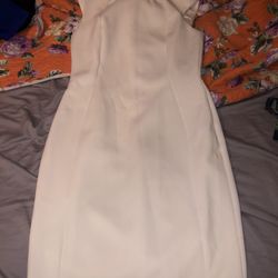 Calvin Klein Dress White Size 8