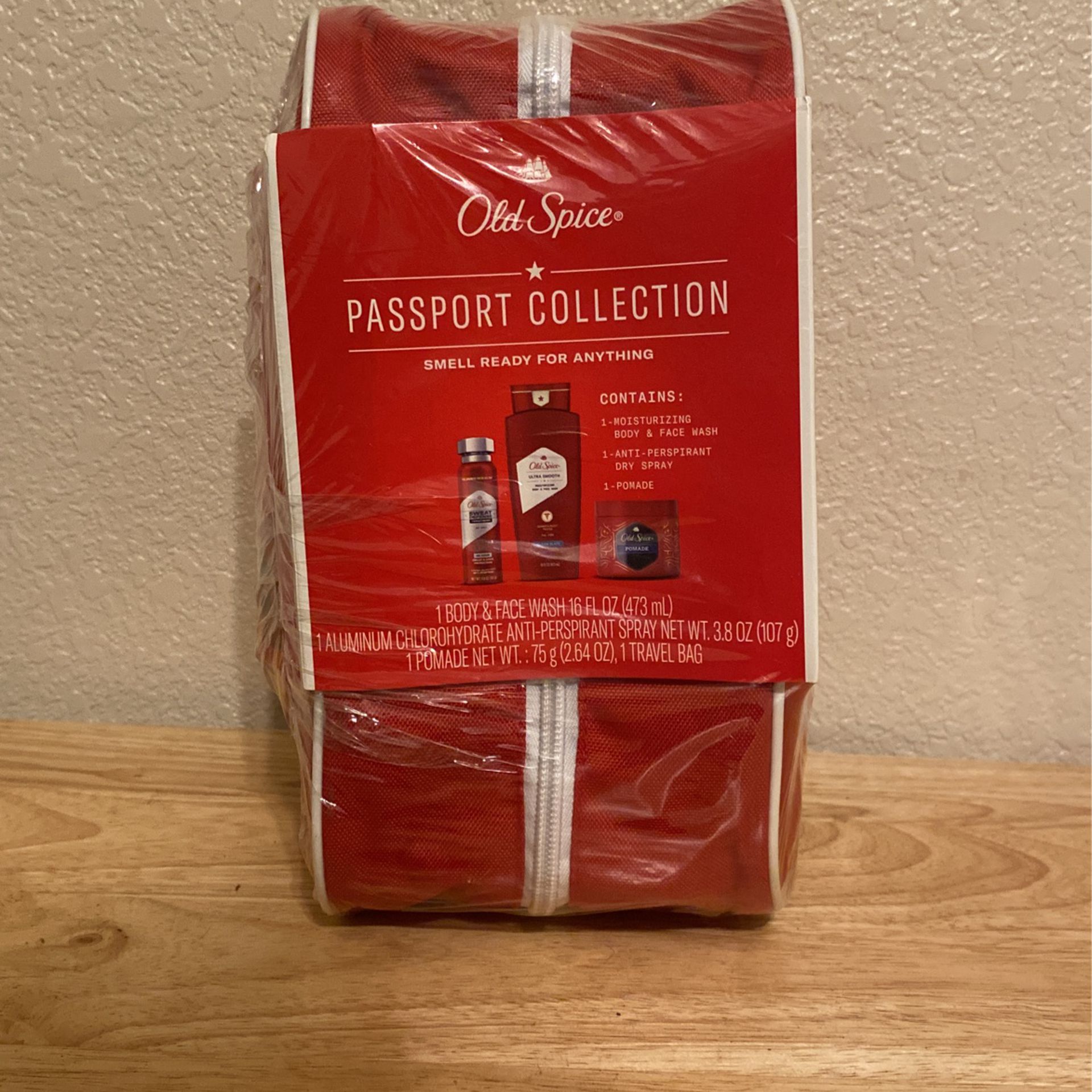 Old spice passport collection