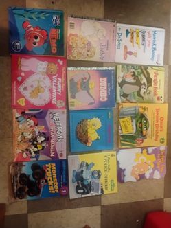 Vintage children's books lot 12 books