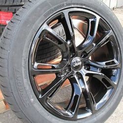 Jeep Wrangler Rims Srt Wheels Grand Cherokee Overland Limited Compass Sahara Rubicon JK Commander 