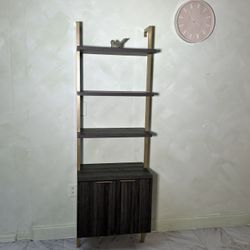 Book Shelf With Storage 