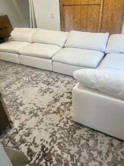 RH Restoration Hardware luxe cloud sectional