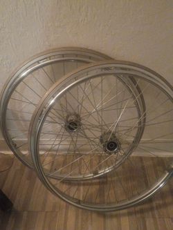 Wheel chair tires with bearings inside 24"
