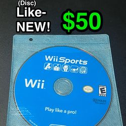 🎮 Like-NEW Wii Sports Disc – $50
