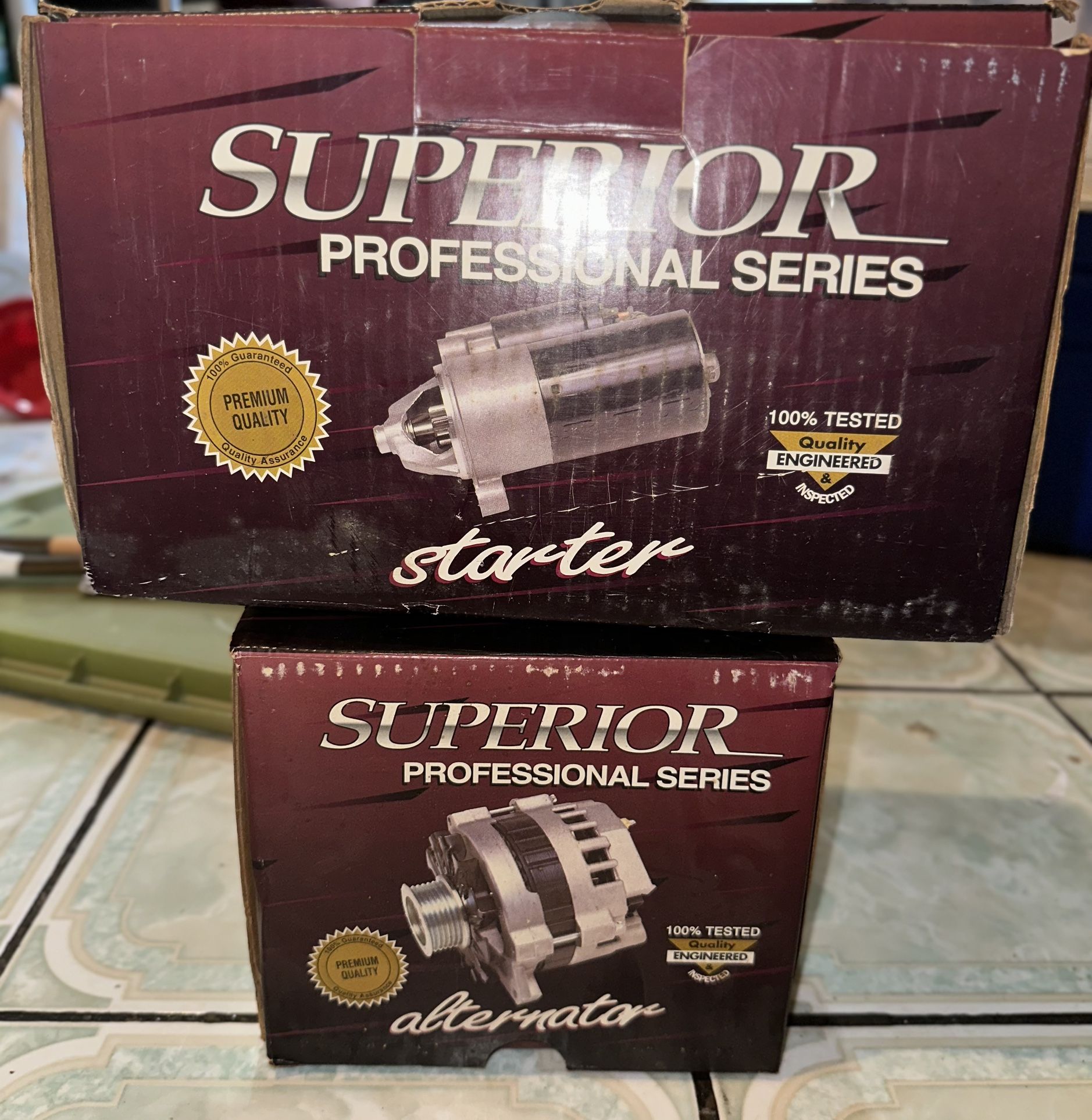Superior Professional Series Starter And Alternator
