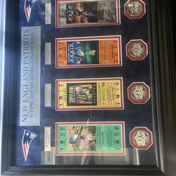New  England Patriots 4 Time Super Bowl Champs Tickets