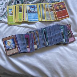 Pokemon And Yugioh Cards