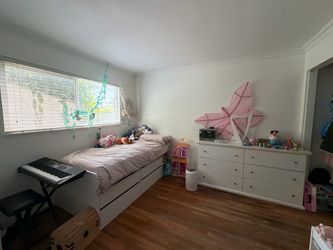 Bed and dresser