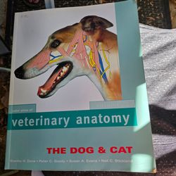 This is a Color Atlas of Veterinary Anatomy, Volume 3, The Dog and Cat textbook by Stanley H. Done