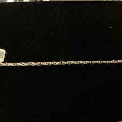 14k Tight Chain Link Bracelet I-2438