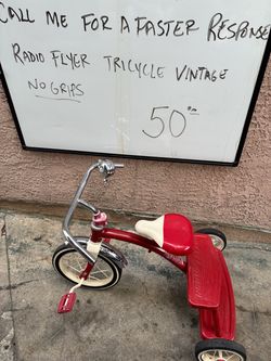 Vintage Radio Flyer Tricycle