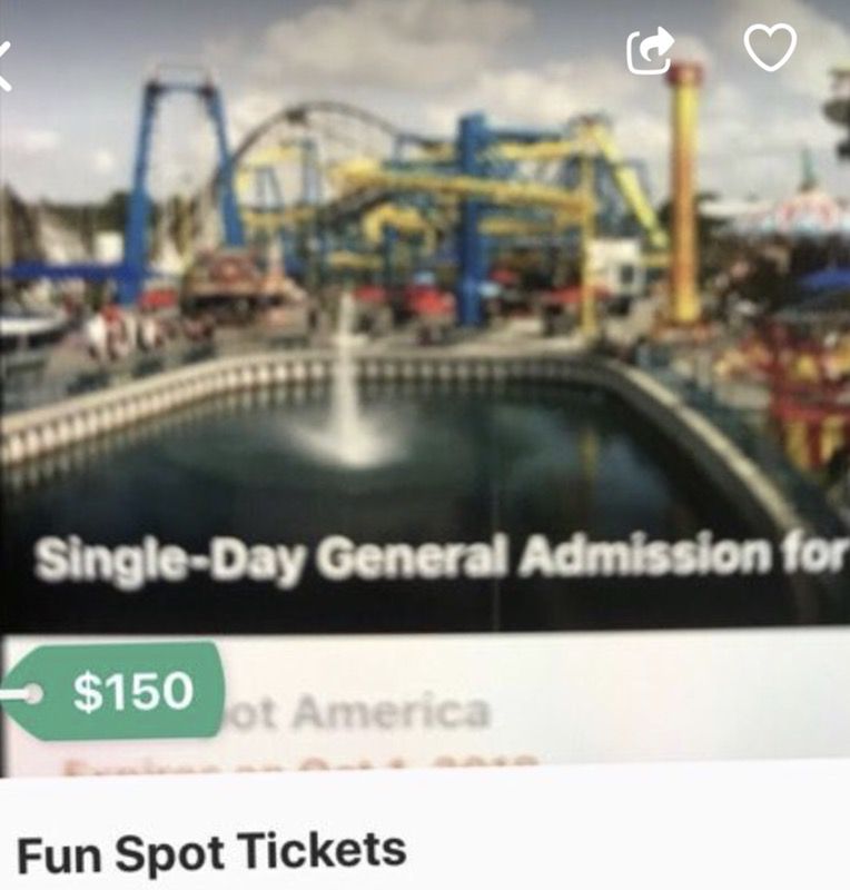 Fun spot tickets