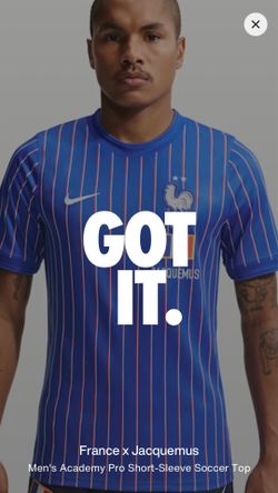 Nike x Jacquemus Soccer Jersey size L