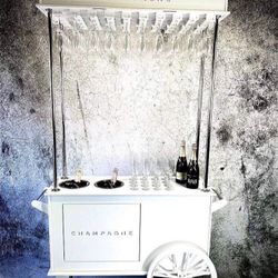 Cupcake Holder And Champagne Cart
