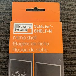 Schluter Shelf-N Niche Shelf - Stone Grey - New