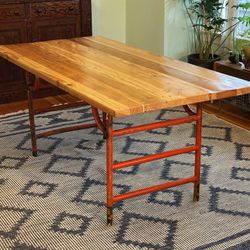 Reclaimed Industrial Dining Table