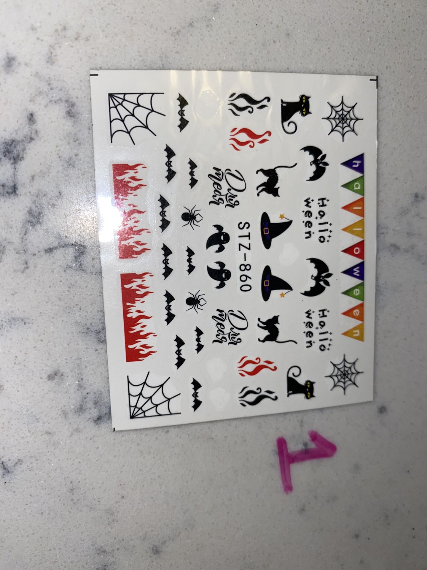 Halloween Nail Decor