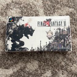 Final Fantasy 6 VI For Super Famicom