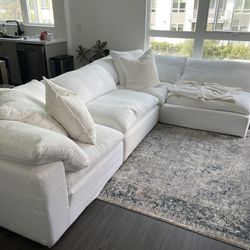 RH Cloud Modular 4-Piece Sofa Restoration Hardware Cloud 