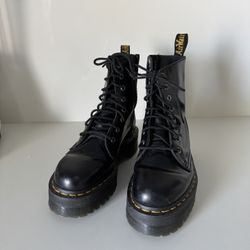 Dr Martens JADON BOOT SMOOTH LEATHER PLATFORMS