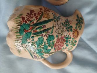 Two Antique Asian pottery cups