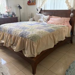 King Wooden bed Frame