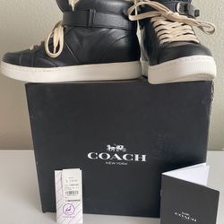 Coach Richmond Black With Fur