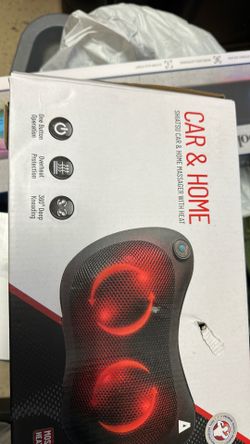 Car And Home Shiatsu Massager With Heat