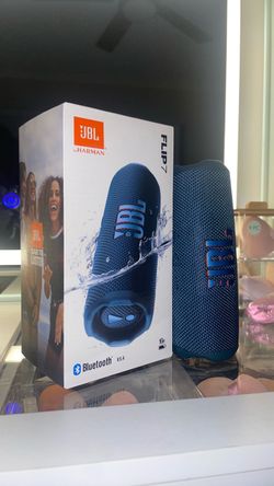 JBL Flip 7 Bluetooth Speaker – Blue