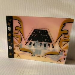 Vintage 1995 Star Wars The Toys Book of Postcards
