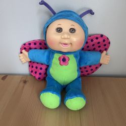 Butterfly CPK Baby Plush Doll Cabbage Patch 10" Rainforest Friends Cuties 
