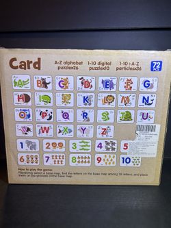 Educational Toy, Alphabet Cards  