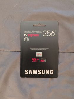 BNIB Samsung P9 Express 256GB microSD Express Card - Brand New Sealed, $50