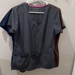 Scrub Tops Size Small