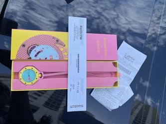 AP x Swatch Royal Pop in Otg Roz