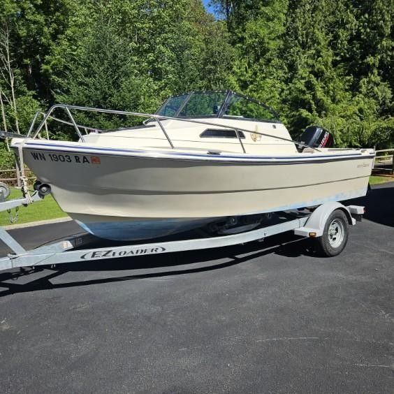 1990 Boat, 2012 motor, 2021 trailer Arima Sea Ranger