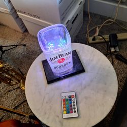 Multicolored display lamp
