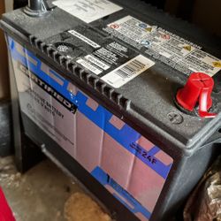 Car Battery New  Condition