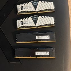 48GB Total DDR4 3200MHz Desktop RAM (Kingston & ADATA XPG)