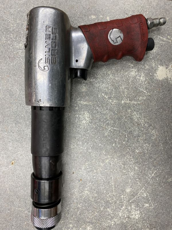 MATCO TOOLS SILVER EAGLE SE916 PNEUMATIC LONG BARREL AIR HAMMER