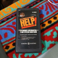 GE "Help" Emergency CB Radio/Visalia