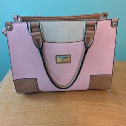 Pink Leather Purse 