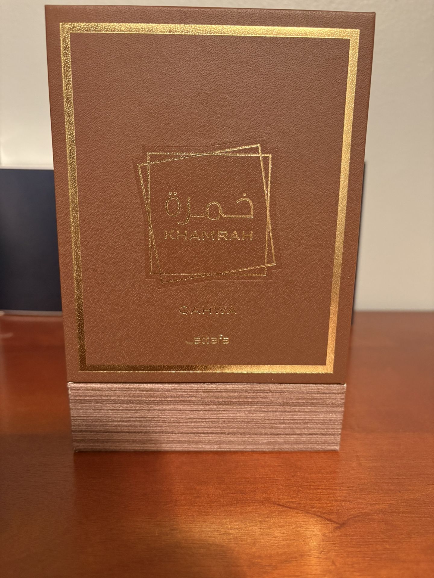 Khamrah Qahwa by Lattafa 100 ml 3.4 fl.oz Eau De Parfum Natural Spray Unisex