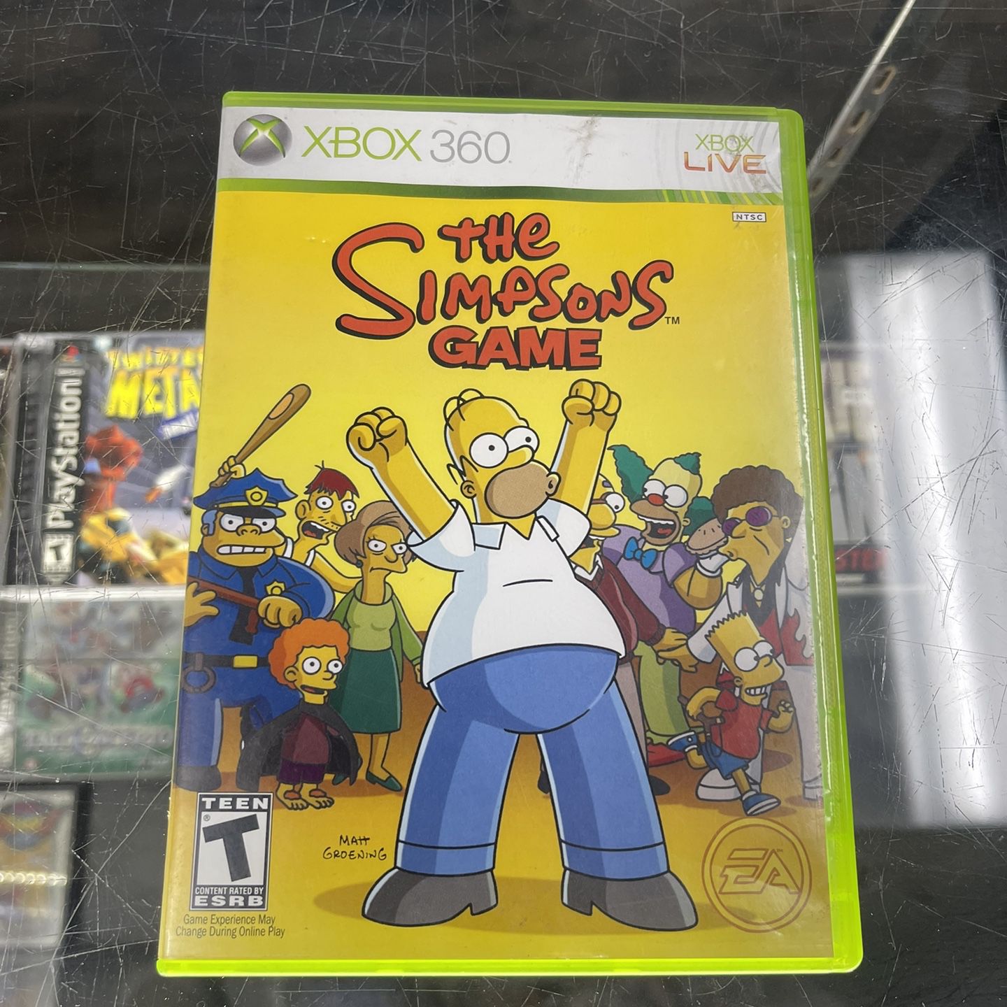 The Simpsons Game Xbox 360 $80 Gamehogs 11am-7pm