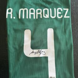 RAFAEL MÁRQUEZ SIGNED MÉXICO ADIDAS JERSEY
