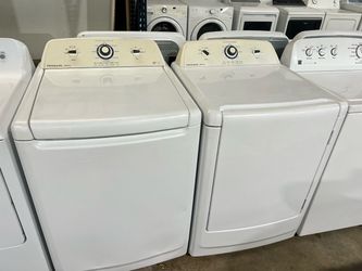 Washer and dryer Frigidaire big capacity